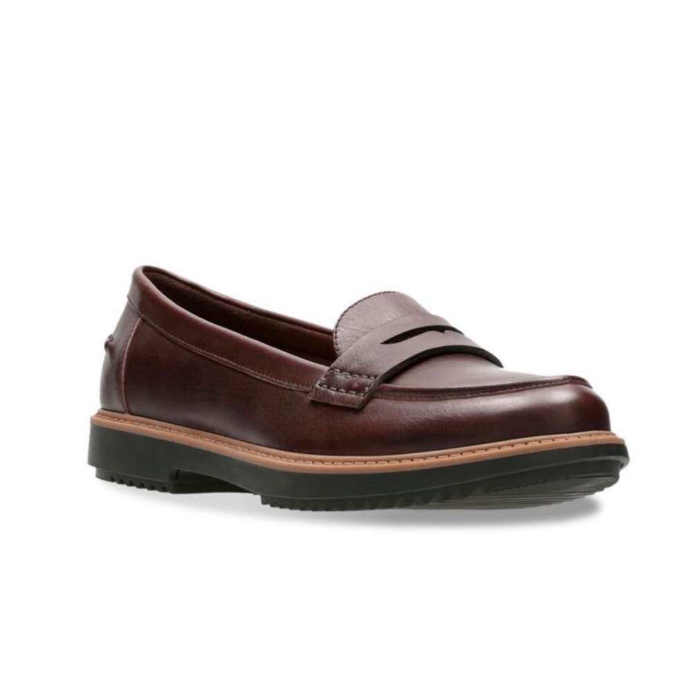 Clarks Women's Brown Loafers